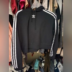 Crop top hoodie never worn size xs